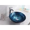 Anzzi Mosaic Vessel Sink in Blue/Gold Mosaic LS-AZ198 - alternate 2